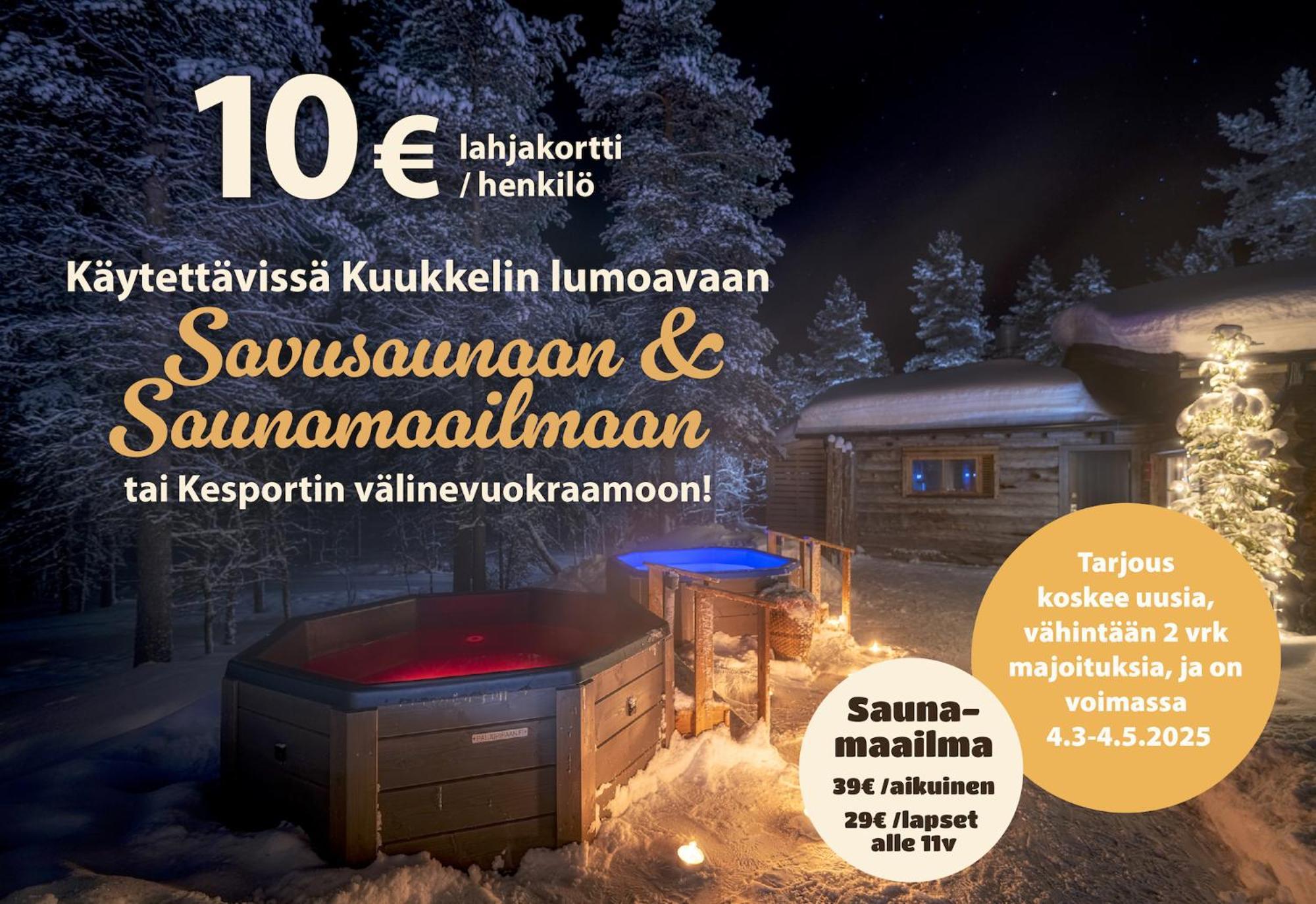 Kuukkeli Apartments Saariselkä Buitenkant foto